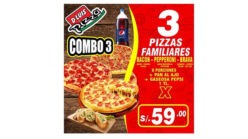 Pizza D’Luis Ventanilla